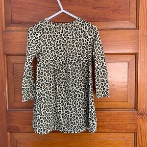 Girls cheetah print dress